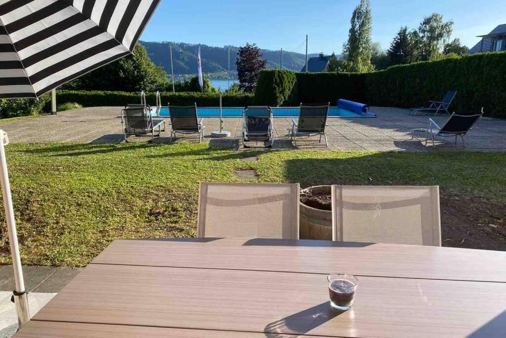 Die Seeblume - Ferienwohnung Mit Pool Und Seeblick Bodman-Ludwigshafen Ngoại thất bức ảnh